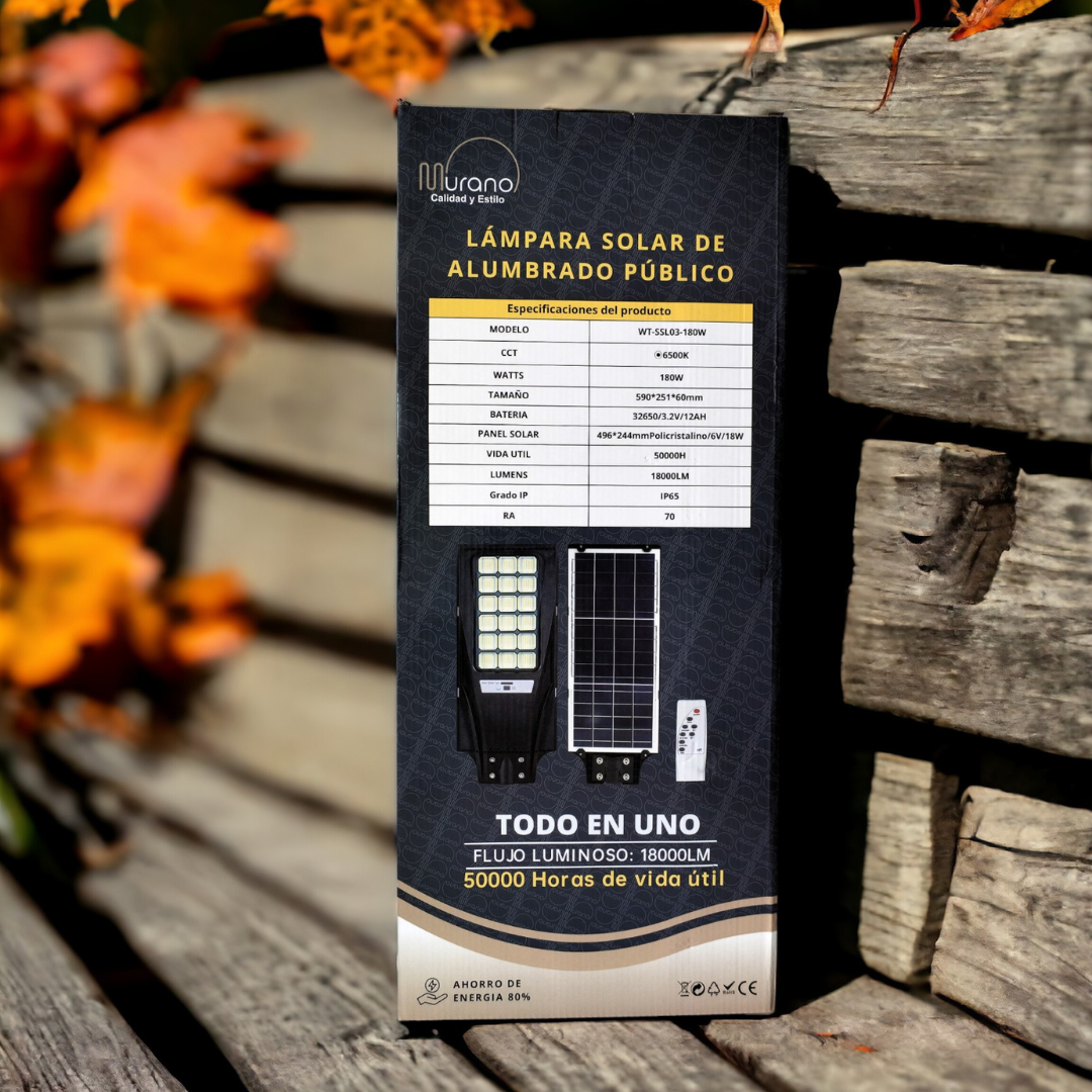 Lámpara LED Alumbrado Público Luz Blanca 6500K Diferentes Watts– Ref WT-SSL03 - Imagen 11
