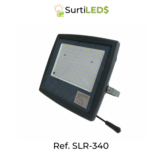 Reflector LED Solar 1700 Lúmenes Exterior – Ref SLR-340