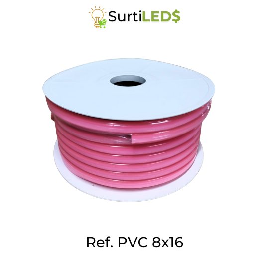 Rollo de Cinta LED Neón 50 Metros 110-130V – Ref PVC816 Varios Colores