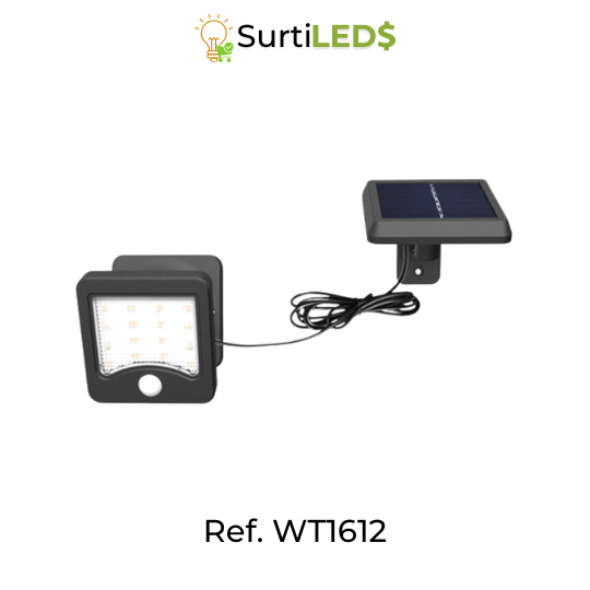 Lámpara Solar LED Exterior – Ref WT1612