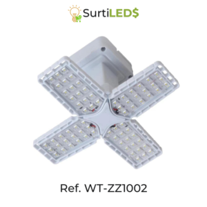 Lámpara Solar LED Recargable Batería 2x1200mAh – Ref WT-ZZ1002