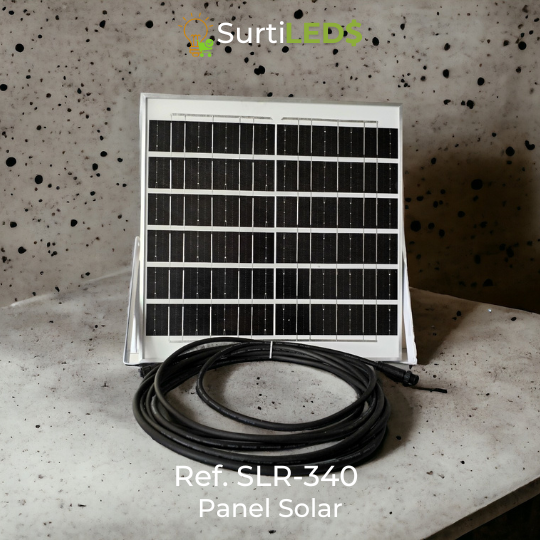 Reflector LED Solar 1700 Lúmenes Exterior – Ref SLR-340 - Imagen 4