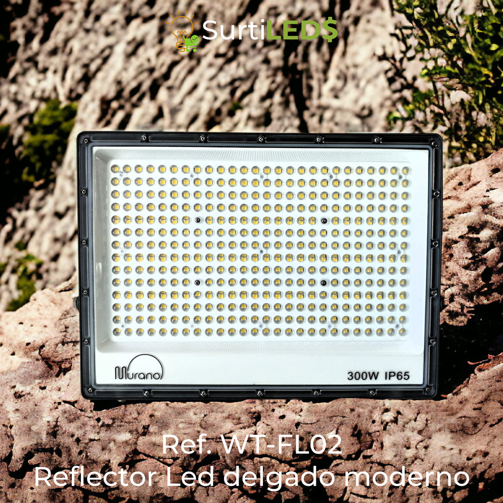 Reflector LED Slim De Lentes Luz Blanca 6500K Exterior - Diferentes Watts– Ref WT-FL02 - Imagen 20