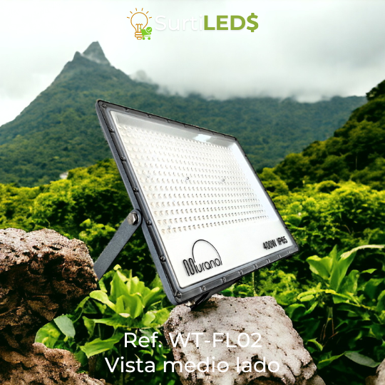 Reflector LED Slim De Lentes Luz Blanca 6500K Exterior - Diferentes Watts– Ref WT-FL02 - Imagen 25