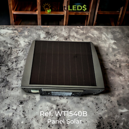Lámpara Solar LED con Sensor de Movimiento Exterior – Ref WT1540B - Imagen 4