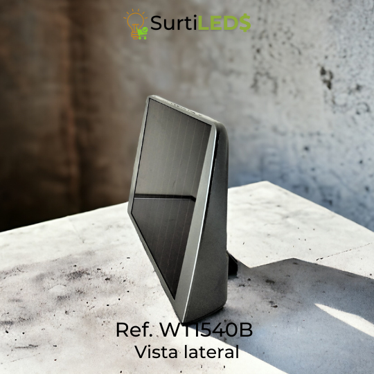 Lámpara Solar LED con Sensor de Movimiento Exterior – Ref WT1540B - Imagen 3