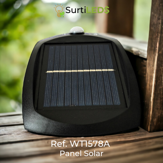 Lámpara Solar LED con Sensor de Movimiento Exterior – Ref WT1578A - Imagen 4