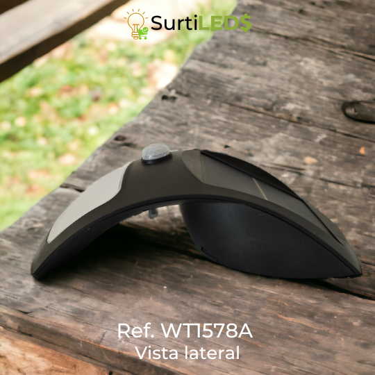 Lámpara Solar LED con Sensor de Movimiento Exterior – Ref WT1578A - Imagen 5