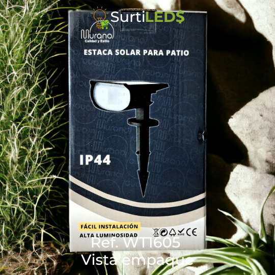 Estaca Solar LED para Jardín o Patio – Ref WT1605 - Imagen 9
