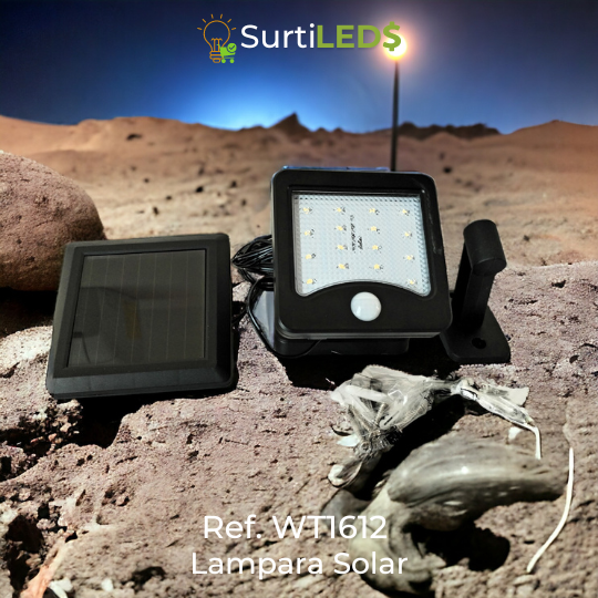 Lámpara Solar LED Exterior – Ref WT1612 - Imagen 3