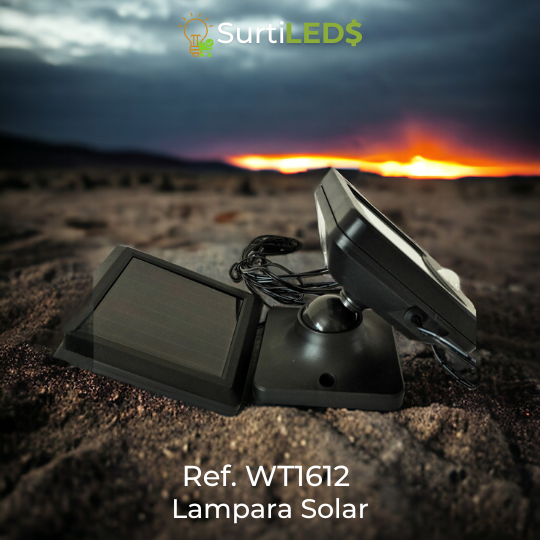 Lámpara Solar LED Exterior – Ref WT1612 - Imagen 4