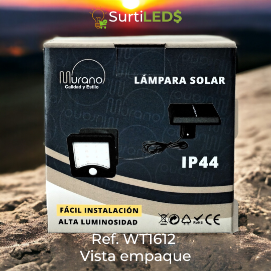 Lámpara Solar LED Exterior – Ref WT1612 - Imagen 7